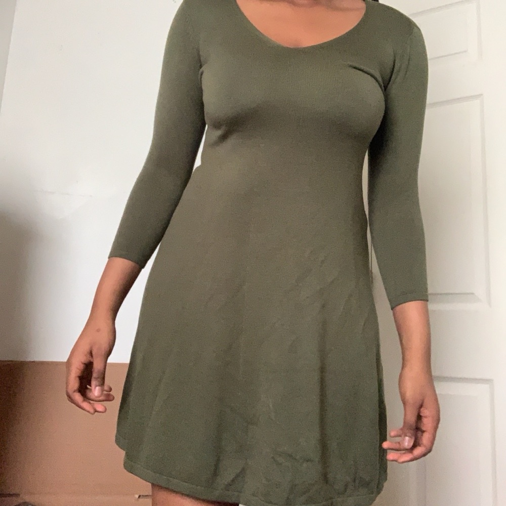 Olive dress